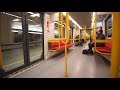 Poland warsaw metro ride from suew to sodowiec 2x otis escalator