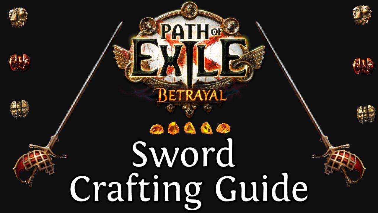 PoE Sword Crafting Guide (Phys Crit Attack) YouTube