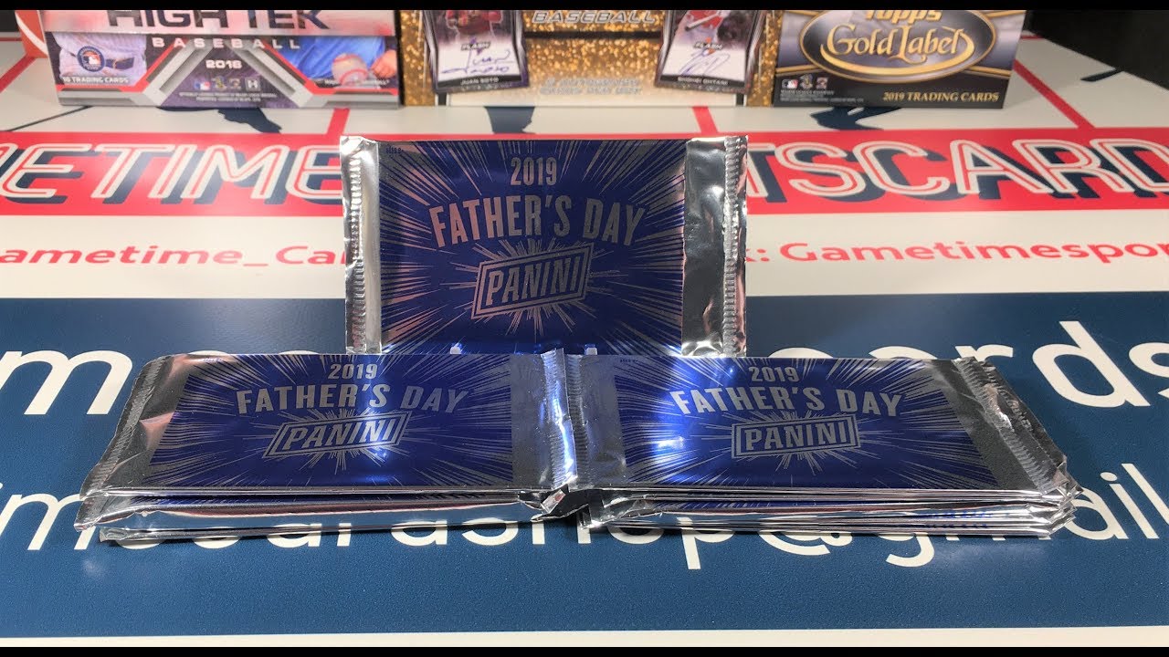 Opening 2019 Panini Father's Day Packs - Nice Auto, Doncic SP + Cracked Ice Jersey!