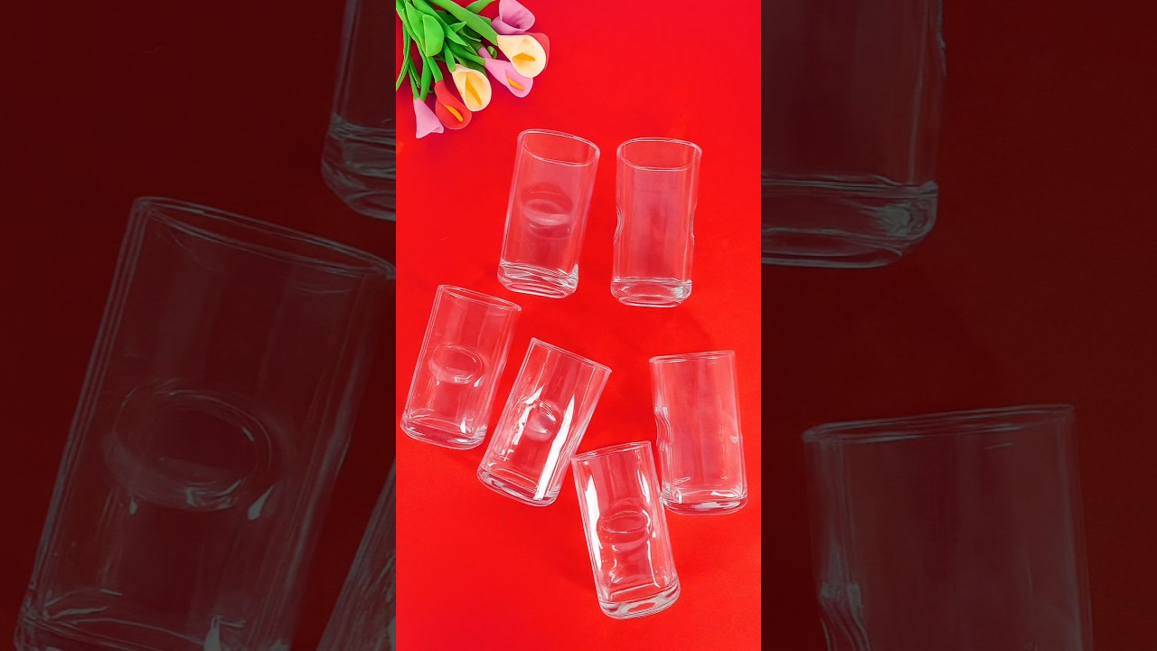 Glass Set Unboxing 🍷 Drinking Glasses 🍷Juice Glasses 🍷 Glassware 