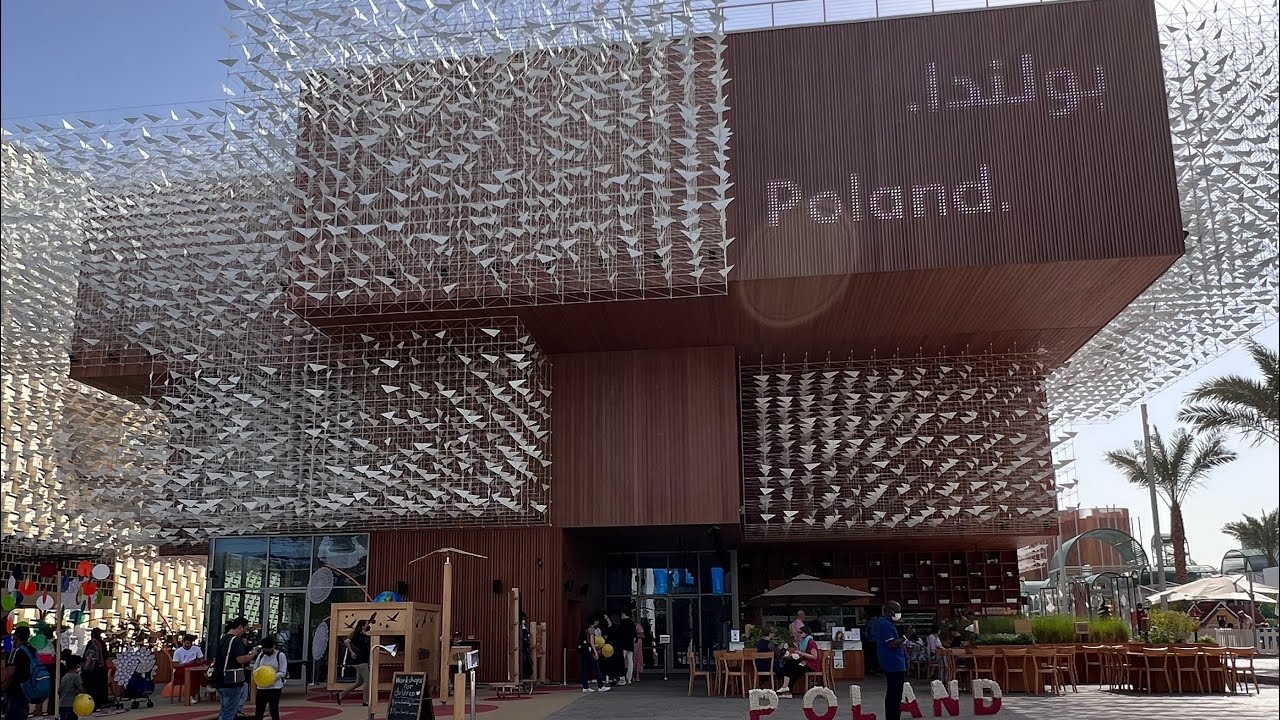 Poland Pavilion at Expo 2020 Dubai - YouTube