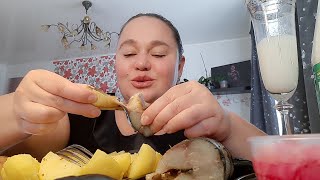 видео: МУКБАНГ💥А на ОБЕД у меня😋СКУМБРИЯ🐟АЙРАН🥛ВАРЁНЫЙ КАРТОФЕЛЬ🥔ГРЕЙПФРУТ🍊//А не ПОЛЕТЕТЬ✈️ли мне В СОЧИ🌴? картинка: МУКБАНГ💥А на ОБЕД у меня😋СКУМБРИЯ🐟АЙРАН🥛ВАРЁНЫЙ КАРТОФЕЛЬ🥔ГРЕЙПФРУТ🍊//А не ПОЛЕТЕТЬ✈️ли мне В СОЧИ🌴?