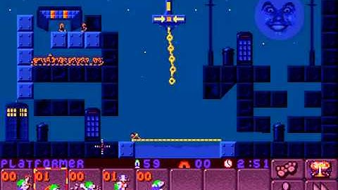 Lemmings 2: The Tribes - Shadow Level 5