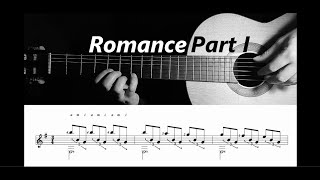 PDF Sample Romance Part I guitar tab & chords by Hakan İzzet Mola.