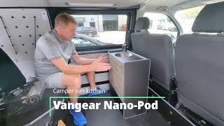Vangear Nano-Pod Campervan kitchenette