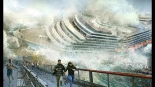 Top 10 Big Ships Overcome Monster Waves In Storm &amp; Hurricane ! Giant Tsunami Hit Coast