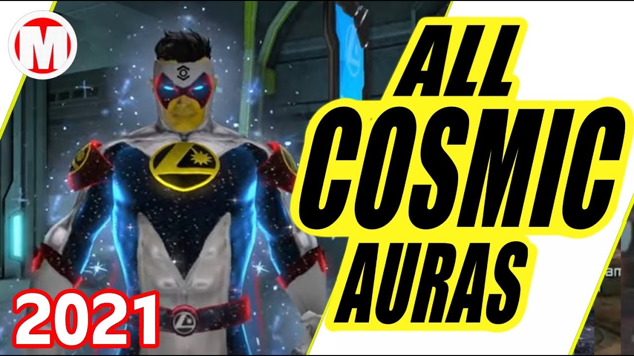 DCUO All Cosmic Auras YouTube
