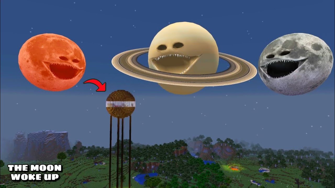 i Found Scariest ECLIPSE MOON😱 in Minecraft | Minecraft Horror | - YouTube