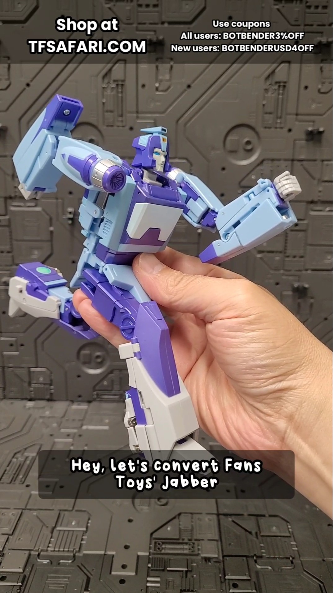 Fans Toys Jabber has left me in a Blurr! - YouTube