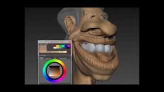 Mudbox Speed Sculpting Big Mouth