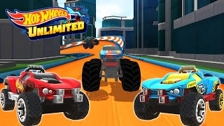 HOT WHEELS UNLIMITED 2 - RACE ACE, DAWGZILLA In Mega Wrex