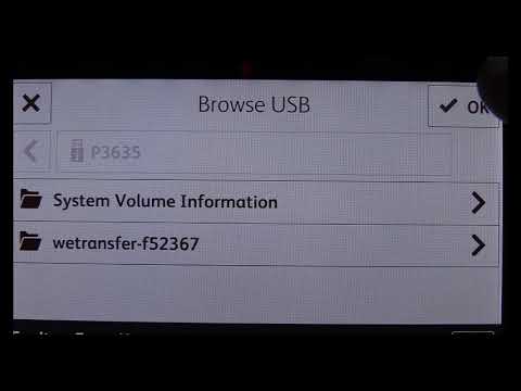 Xerox® VersaLink® C405 Color Multifunction Printer Scan to USB