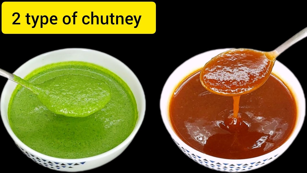 2 Chutneys for Chaat | Green Pudina & Sweet Imli Chutney Recipe | Chaat Special | Ramadan Special 
