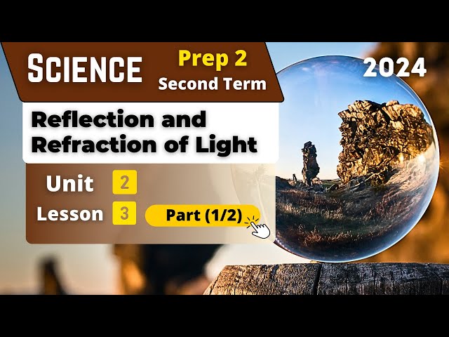 Reflection and Refraction of Light | Prep.2 | Unit 2 - Lesson 3