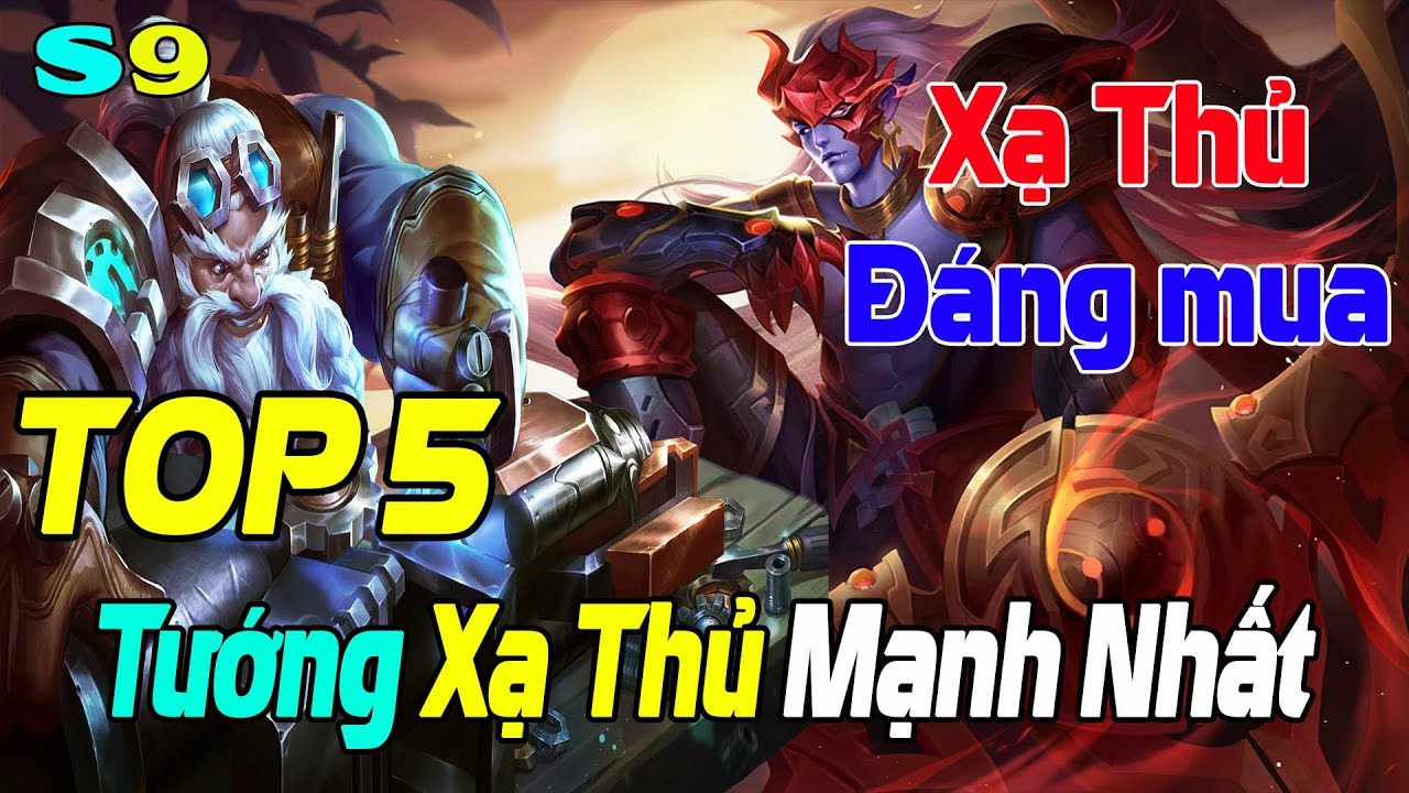 Liên quân mobile Top 5 Vị Tướng Xạ Thủ Mạnh Nhất Beta 19 Phiên Bản Xuân 2019 Mua Solo Rồng và GÁNH