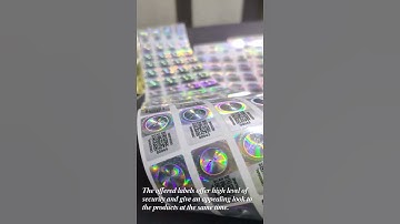 Securing Your Products with Anti-Counterfeit Holograms #hiraholovision #SecurityHolograms