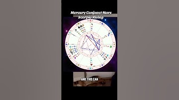 Scorpio Rising Mercury Conjunct Mars #astrology #astrologyforecast #manifestation #mercuryretrograde
