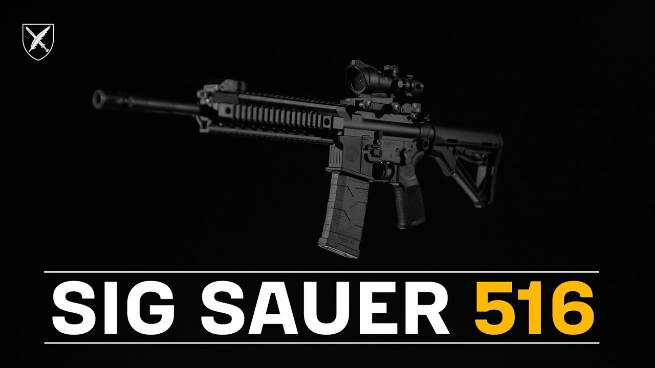 Штурмова гвинтівка «Sig Sauer 516». Вона вже у війську.