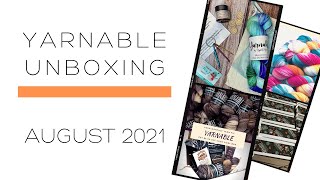 Yarnable Unboxing August 2021