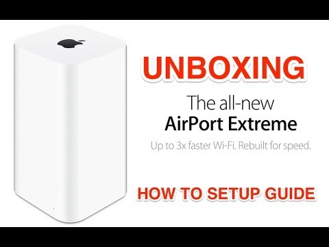 Airport Extreme 2013 Model Unboxing and Quick Setup