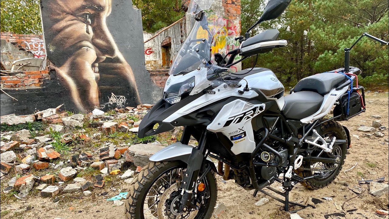 2020 Benelli TRK 502 X - no music, no talking, POV