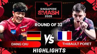Download Lagu Dang Qiu (11) vs Thibault Poret  - R32 | Singapore Smash 2026 MP3