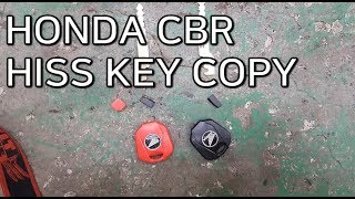 (정비) HONDA HISS KEY COPY Programming CBR1000RR 2009  혼다 히스키 복사