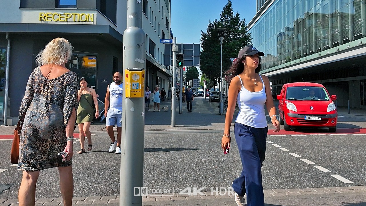 Ludwigshafen - Industrial Heart and Riverside Charm on the Rhine | Walking Tour Germany 4K