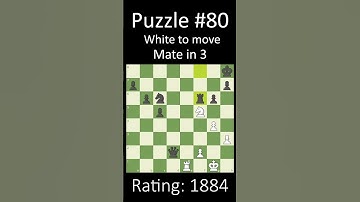 Daily Chess Puzzle no.80 #shorts