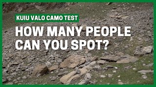 KUIU VALO CAMO FIELD TEST  How many times did you spot me?  Testing CAMOUFLAGE for HUNTING