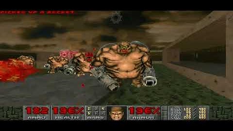 Doom 2 map 07 speedrun (Prboom+)