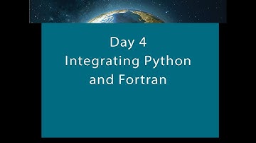 Integrating Python and Fortran