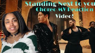 : THERE IS JUST SO MUCH HAPPENING | Jungkook () Standing Next to you Choreography Reaction Video!