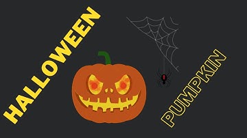 Halloween Pumpkin Animation Tutorial - HTML CSS JavaScript