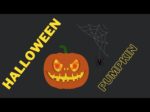 Halloween Pumpkin Animation Tutorial - HTML CSS JavaScript