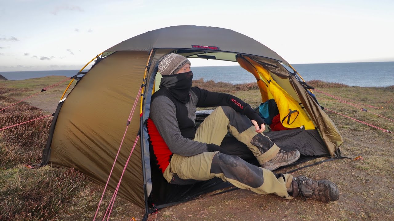 Solo Wild Camping On The Jurassic Coast Youtube