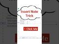 How to Insert Note in Google Sheets | Google Sheets Notes Feature #shorts