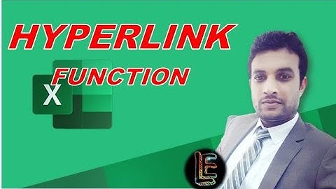 Excel How to use HYPERLINK in Excel (Urdu) | Lecture 20