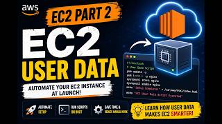 EC2 User Data Explained | Automate EC2 Setup at Launch | AWS EC2 Part 2