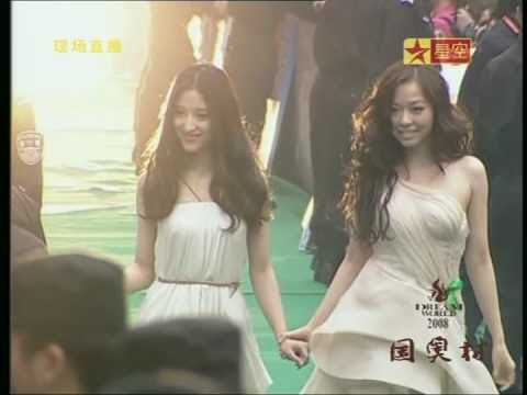 张靓颖20110415第15届华语榜中榜颁奖礼走红地毯（星空卫视版）