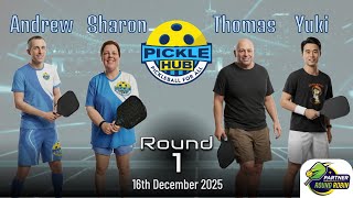 Andrew/Sharon -vs- Thomas/Yuki - Partner Round Robin Round 1 - 16th Dec 2025
