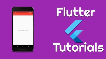 Flutter : Creating First App From Scratch | Flutter Tuturial By Desi Programmer