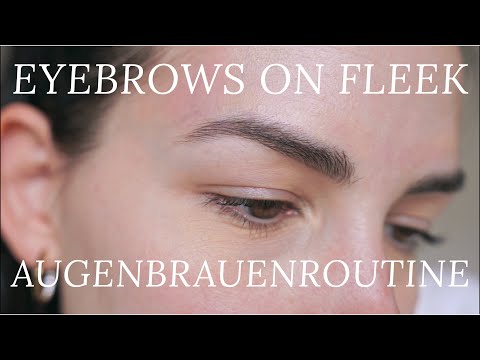 Augenbrauen zupfen, wachsen, trimmen, stylen | Augenbrauenroutine für störrische & wilde Augenbrauen