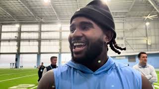 UNC Kaimon Rucker Pro Day Interview | Inside Carolina