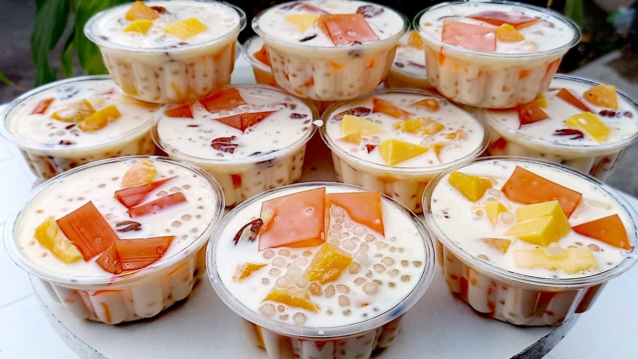 POSTRE PARA VENTA FACIL Y ECONOMICO// DE TAPIOCA CON GELATINA DE ROMPOPE || CRIS EN LA COCINA