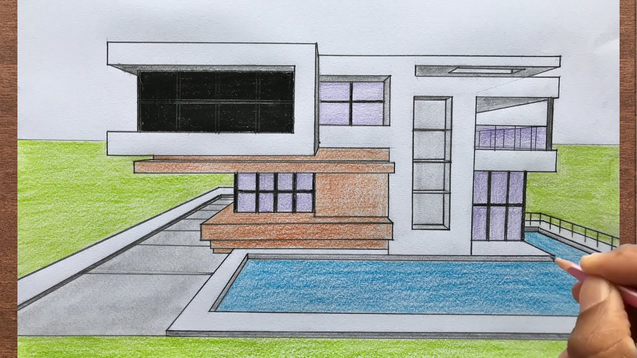 15+ House Sketch Drawing | Conception de maison, Architecture design,  Design de maison contemporaine