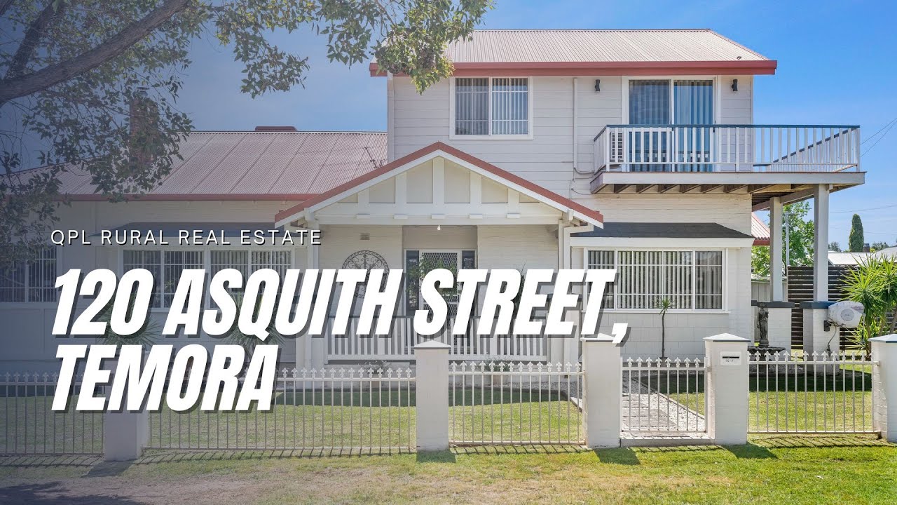 120 Asquith Street, Temora QPL Rural Real Estate YouTube