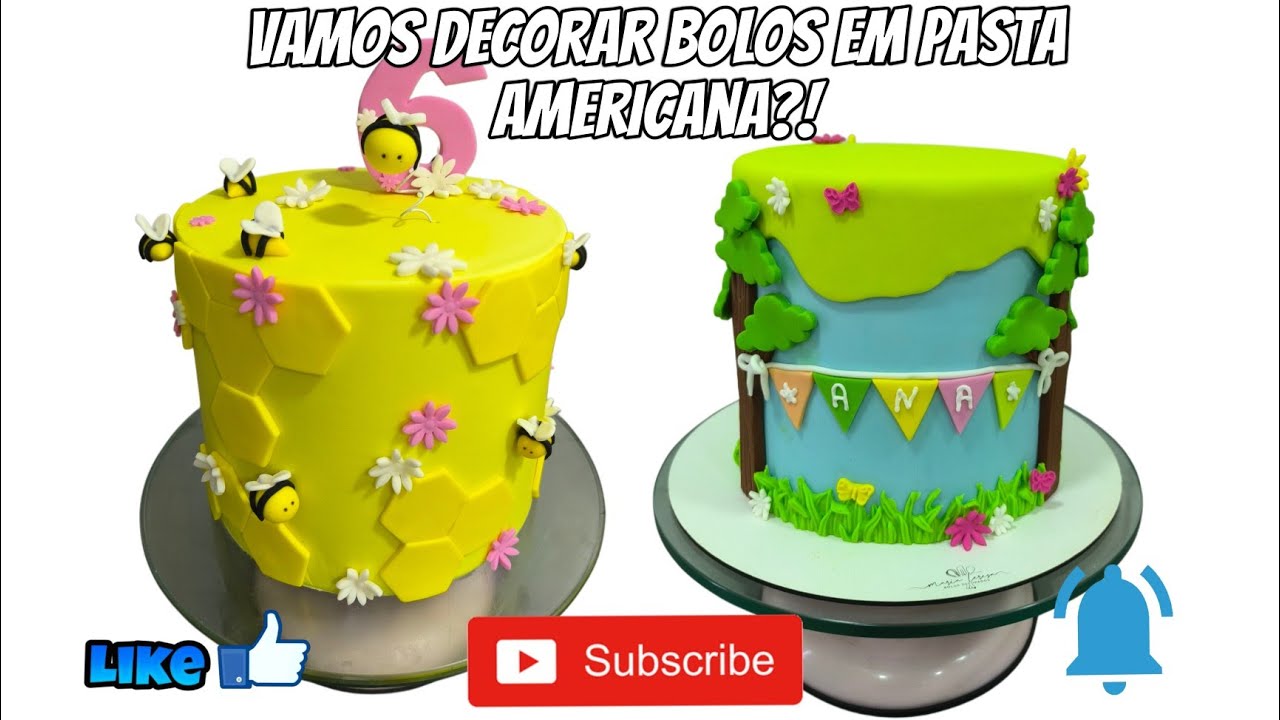 Bolos em Pasta Americana