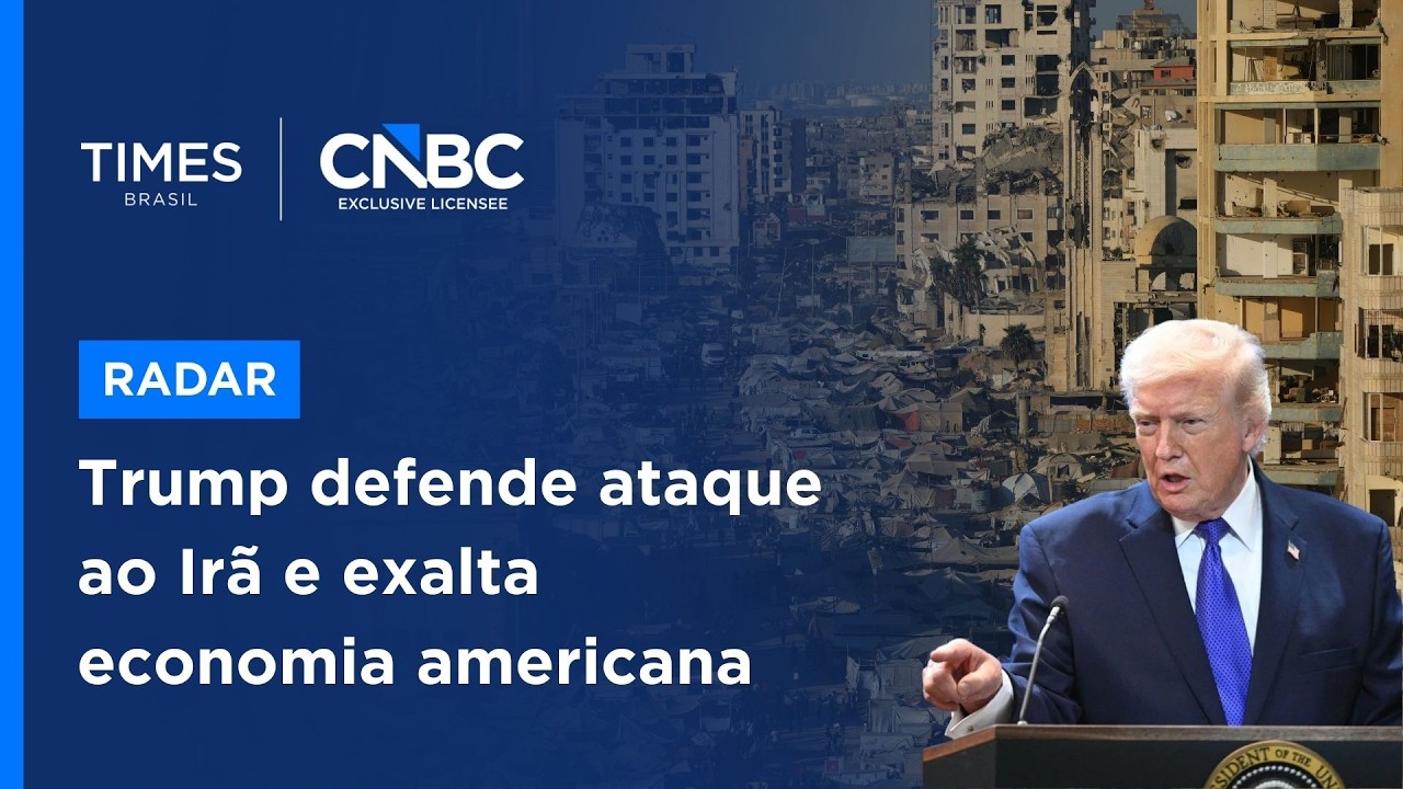 Trump exalta ações militares no Irã e defende política econômica em discurso na Flórida