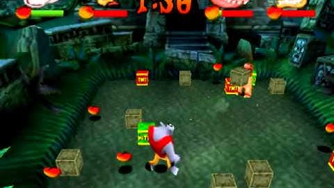 Crash Bash - "Diamond Challenges" - 148) Jungle Bash Lv. 6